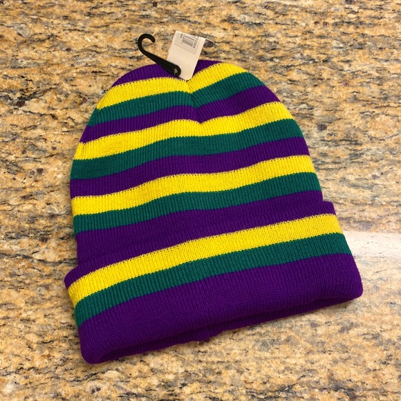 Mardi Gras Beanie